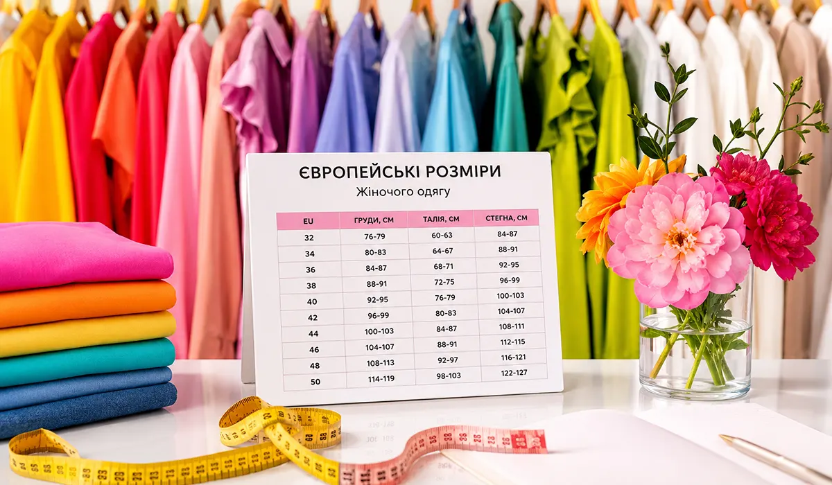 Європейські розміри жіночого одягу: таблиця та правила вибору